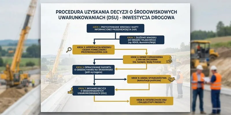 Procedura uzyskania DŚU dla inwestycji drogowej
