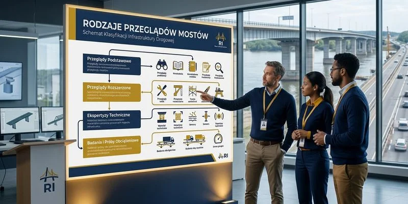 Rodzaje przeglądów mostów drogowych w Polsce