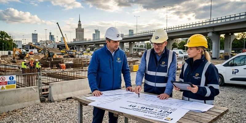 Struktura projektu budowlanego drogi